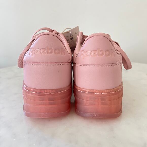 NWT Reebok Women's Club C Double GEO Platform Midsole Sneakers / Women's 9 - Picture 2 of 8